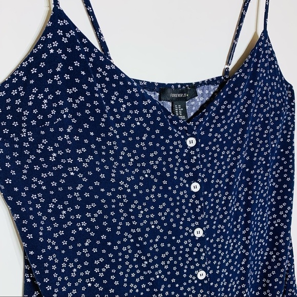 Forever 21 micro floral cami tank top - Picture 2 of 6